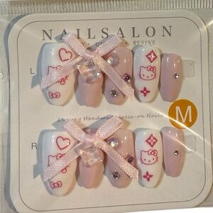 Nail Art Collection Press-On Nails – Medium Size